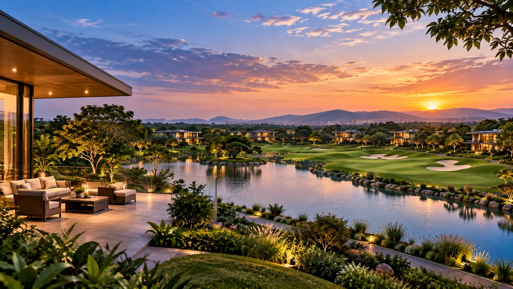 Panchshil Golf Reserve plotted development in Pune